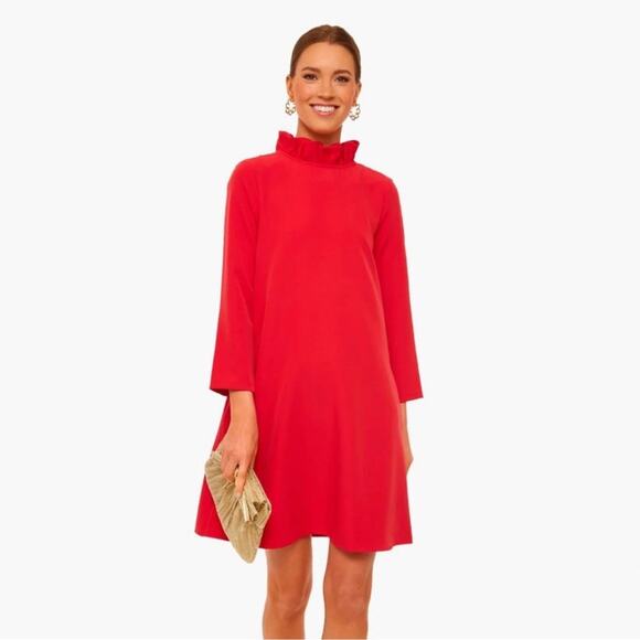 Tuckernuck Poppy Red Daphne Mini Dress XXL - Picture 2 of 11